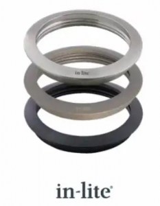  In-Lite Ring 68 Black t.b.v. Luna Integrated 12v Geintegreerd  A. van Elk BV